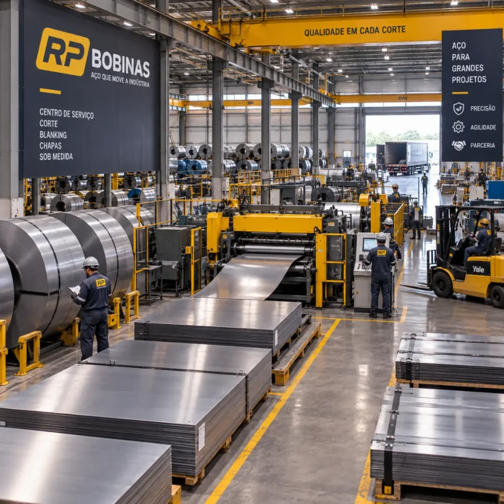 Bobina de Aço Industrial