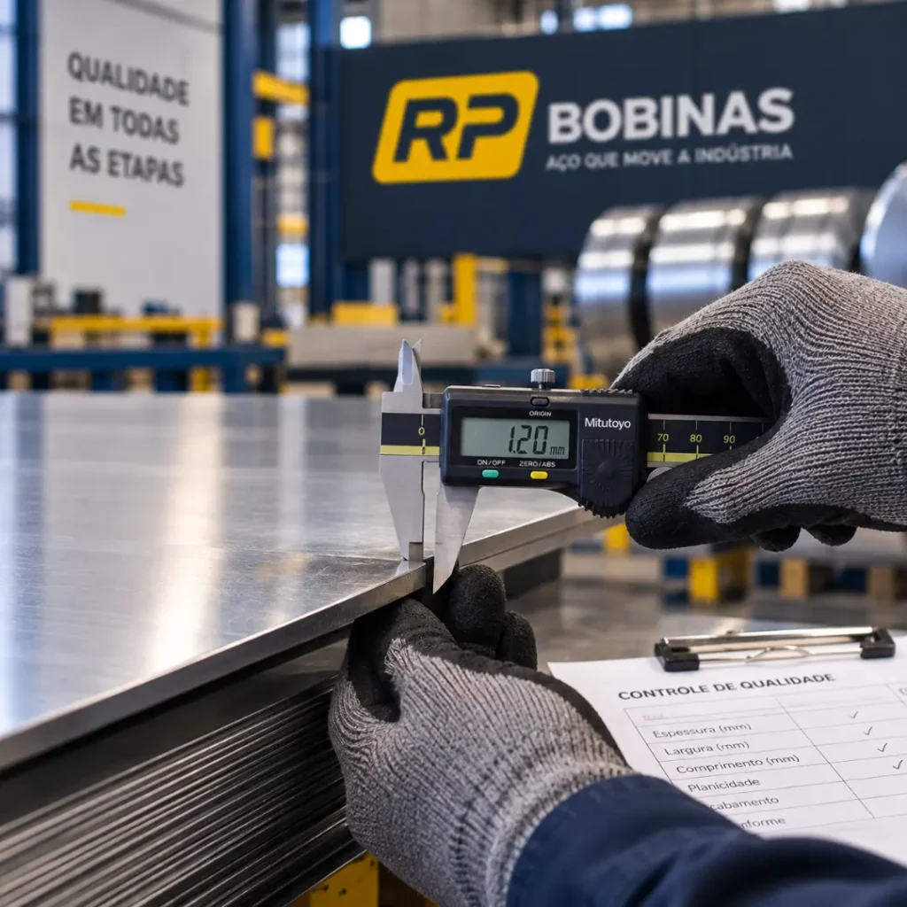 Bobina de Aço Industrial